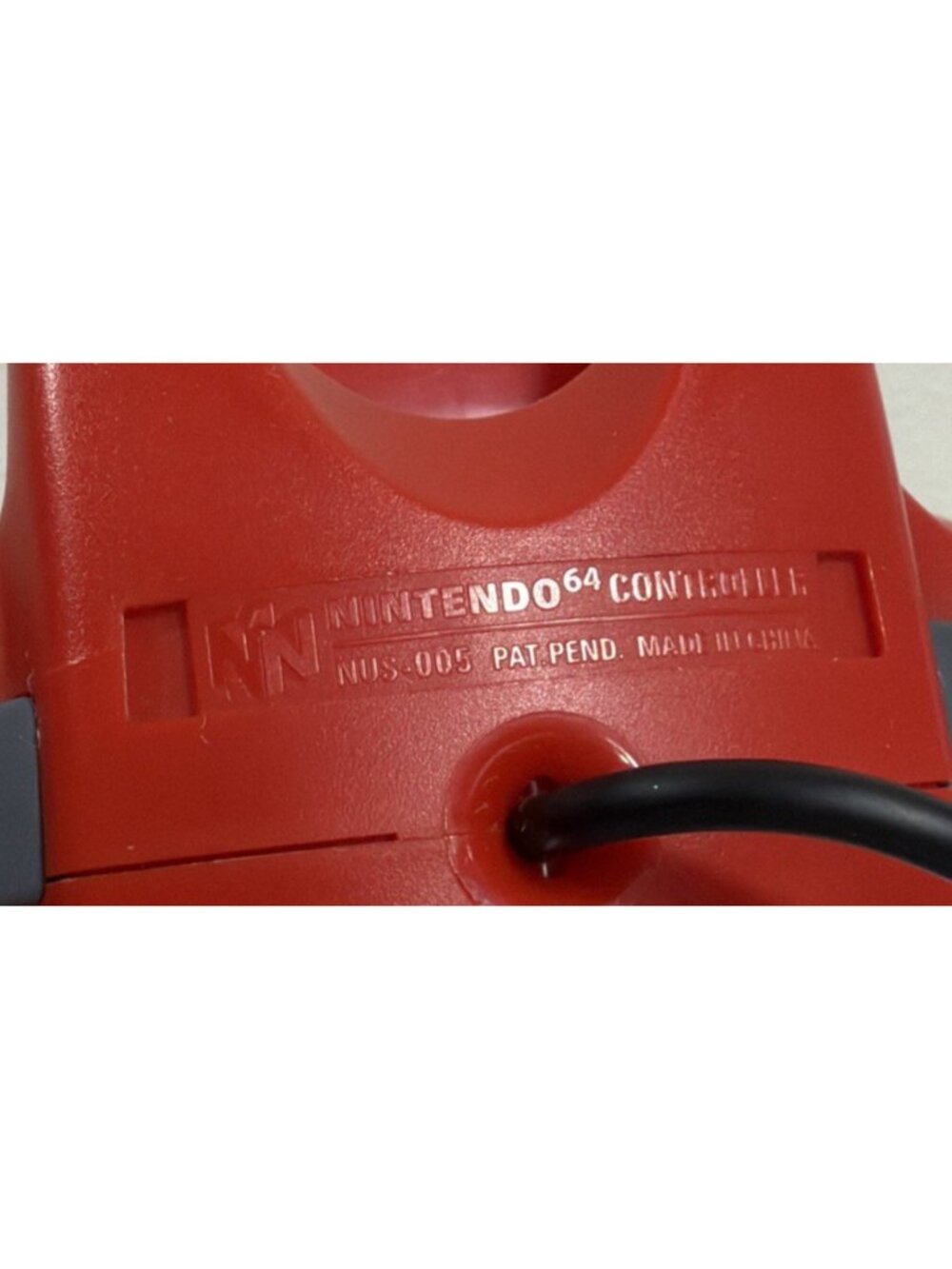 Red Nintendo 64 Controller - Picture 9 of 9